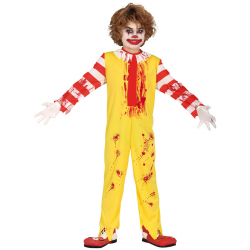 Disfraz Burger Clown Infantil Niño