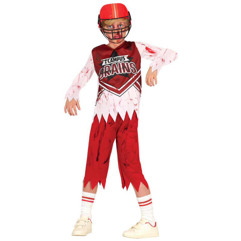 Disfraz Zombie Quarterback Infantil Niño