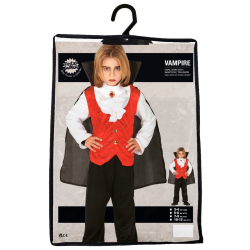 Disfraz Vampiro Infantil Niño