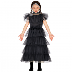 Disfraz Niña Gótica Reina de la Noche