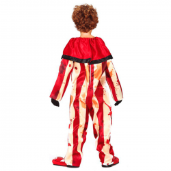 Disfraz de Payaso a Rayas Infantil