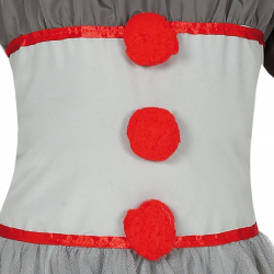 Disfraz de Payasa Malvada Infantil