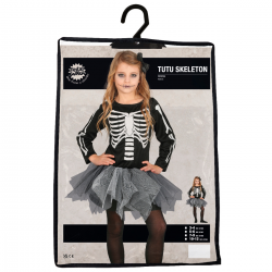 Disfraz de Esqueleto con Tutú Infantil