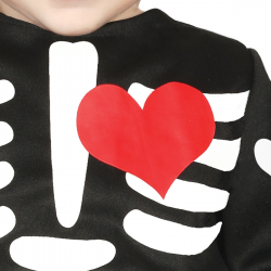 Disfraz de Esqueleto con Tutú para Bebé Niña