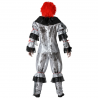 Disfraz de Payaso Macabro Gris para Hombre