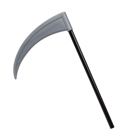 Guadaña Negra y Plateada 44 cm