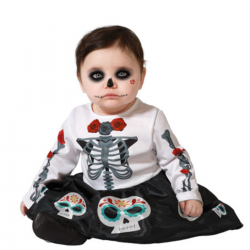 Disfraz Esqueleto Mexicano Bebé