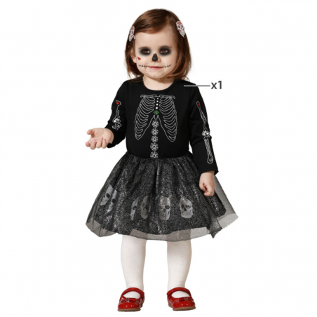 Disfraz Esqueleto Bebé