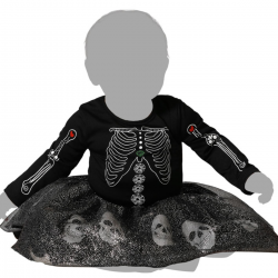 Disfraz Esqueleto Bebé