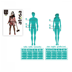 Disfraz Payasa Roja Mujer