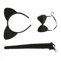 Set de Accesorios Gatita Negra