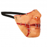 Media Máscara Boca Cosida de Látex