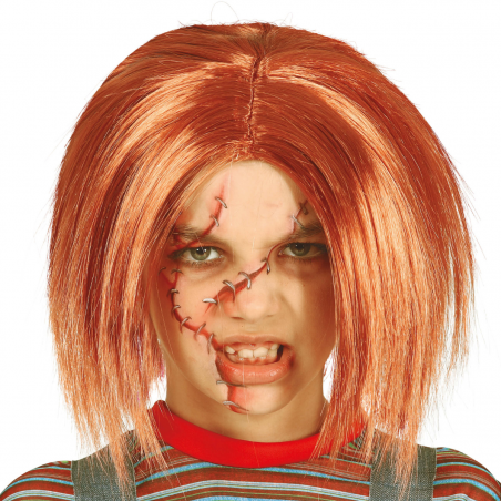 Peluca Infantil Muñeco Asesino