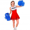 Disfraz de Animadora Roja para Mujer