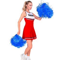 Disfraz de Animadora Roja para Mujer