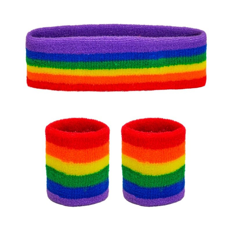 Set Bandas Deportivas Arcoíris