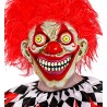 Máscara Payaso de Terror con Ojos Desorbitados