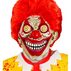 Máscara Payaso de Terror con Ojos Desorbitados