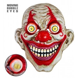 Máscara Payaso de Terror con Ojos Desorbitados