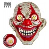 Máscara Payaso de Terror con Ojos Desorbitados