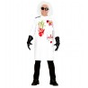Disfraz de Científico Loco Adulto con Bata y Guantes