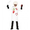 Disfraz de Científico Loco Adulto con Bata y Guantes