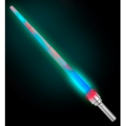 Sable Láser Extensible 90 cm con Luces Multicolor