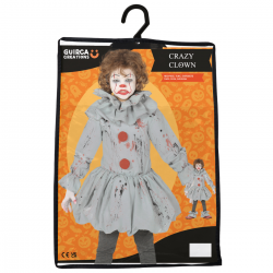 Disfraz de Payaso Loco Infantil