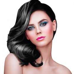 Spray Glitter Negro para Cabello 125 ml