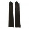 Guantes Satinados Negros 51 cm