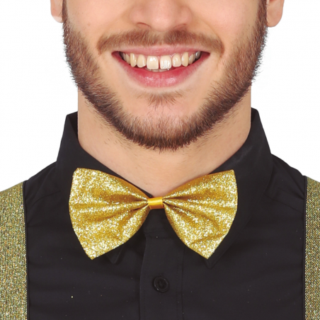 Pajarita Dorada 12 cm