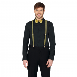 Pajarita Dorada 12 cm