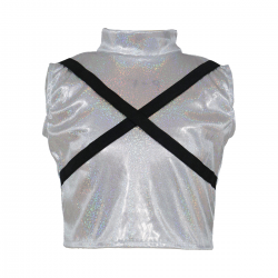 Disfraz Pop-Star Silver Leader