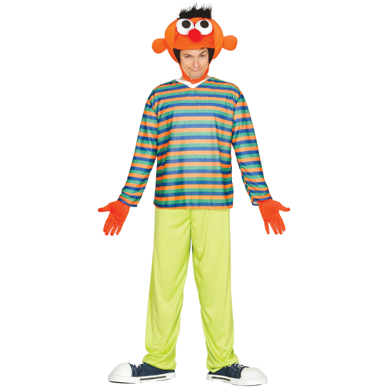 Disfraz Epi Barrio Sésamo Adulto
