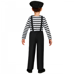 Disfraz de Mimo Infantil Unisex