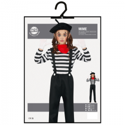 Disfraz de Mimo Infantil Unisex