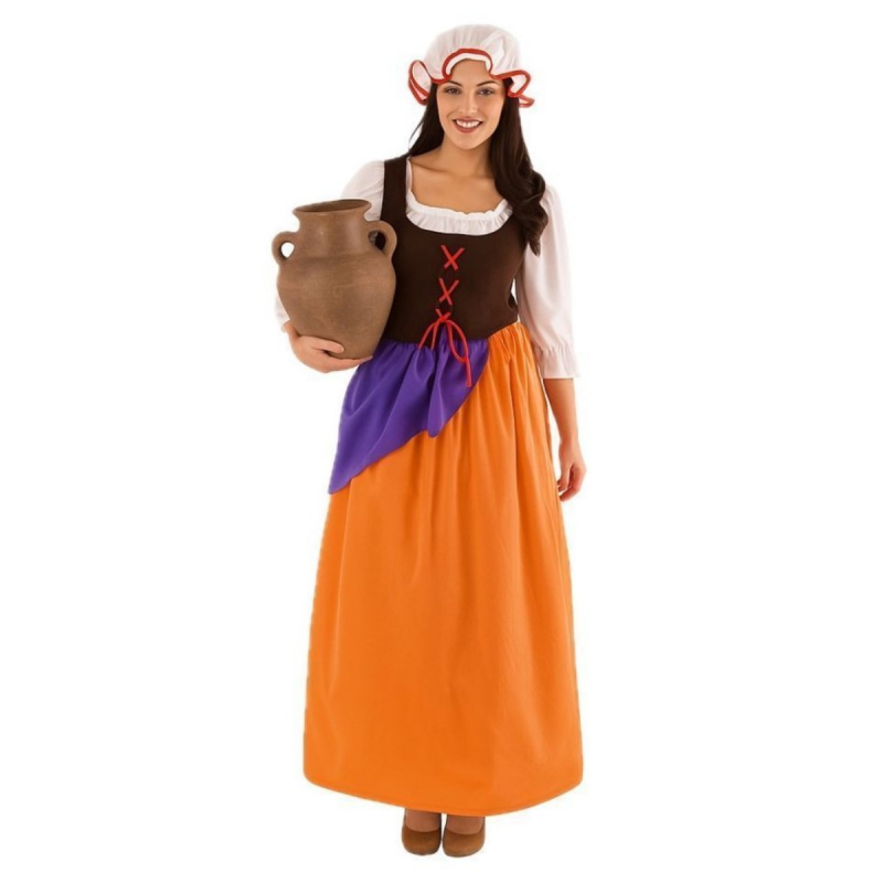 Disfraz de Mesonera Medieval para Mujer