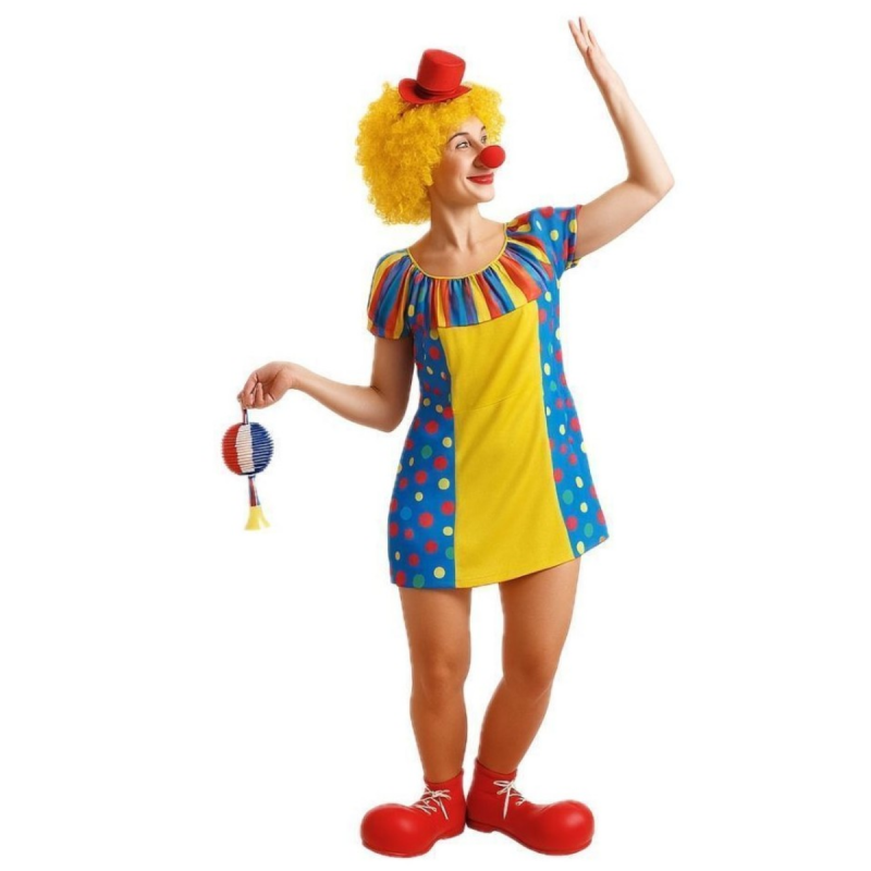 Disfraz de Payasa Adulto