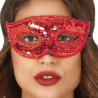 Antifaz de Lentejuelas Rojo
