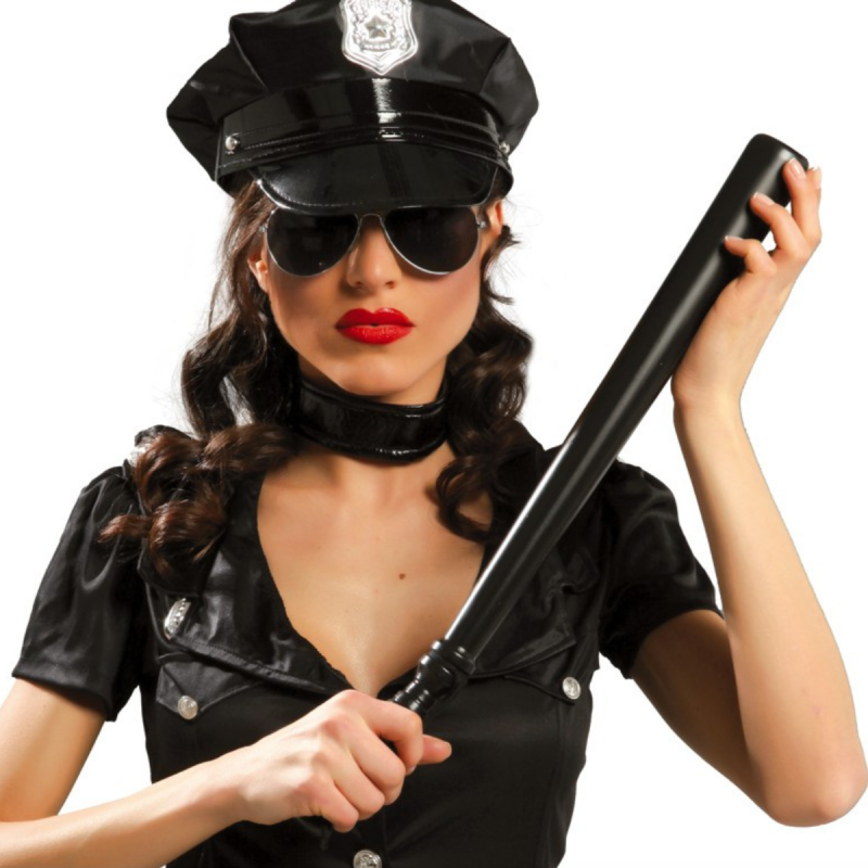 Porra Policía Negra 50 cm
