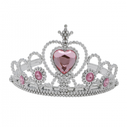 Diadema Princesa Plata Infantil