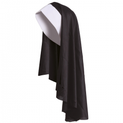 Conjunto de Monja de Tela Adulto