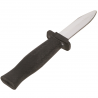 Cuchillo Retráctil Negro y Plata 19 cm