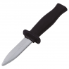 Cuchillo Retráctil Negro y Plata 19 cm