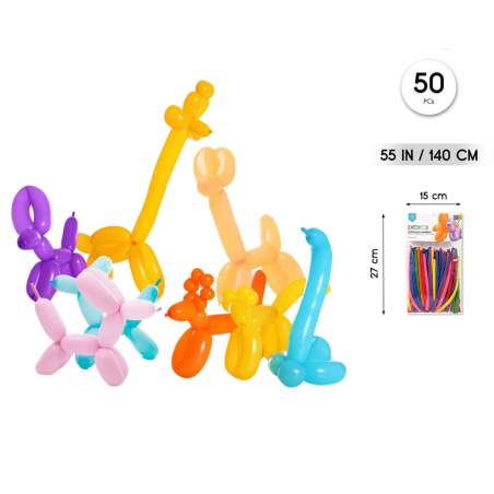Globos de Modelar 50Uds...