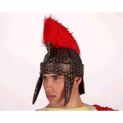CASCO ROMANO TIPO CUERO