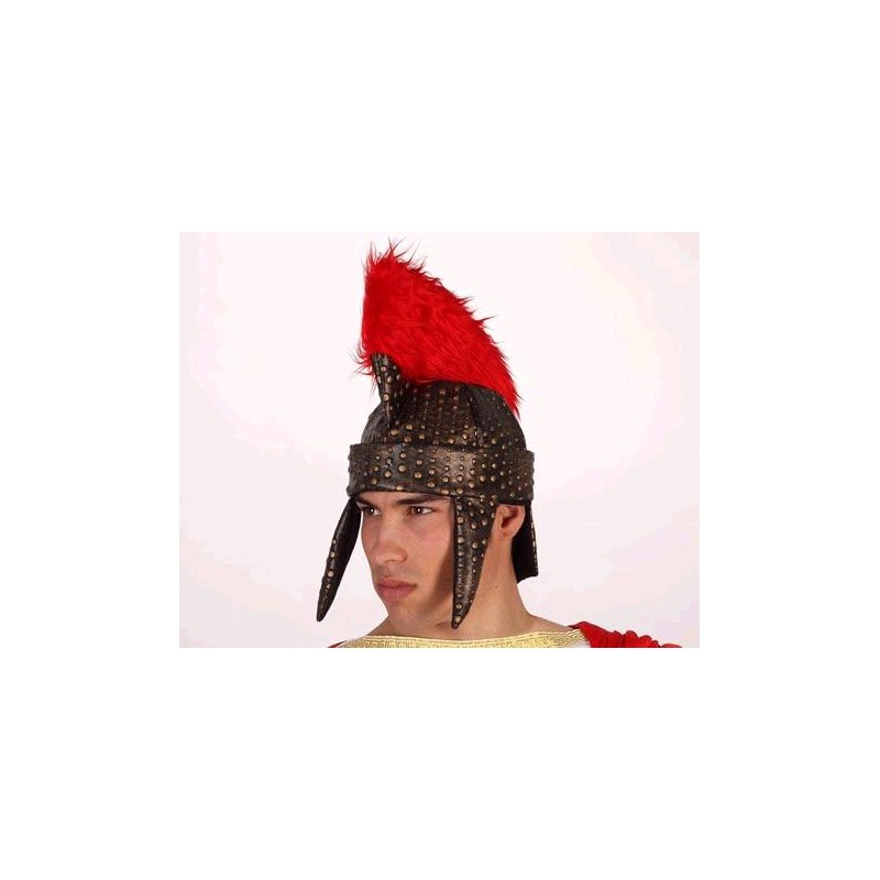 CASCO ROMANO TIPO CUERO