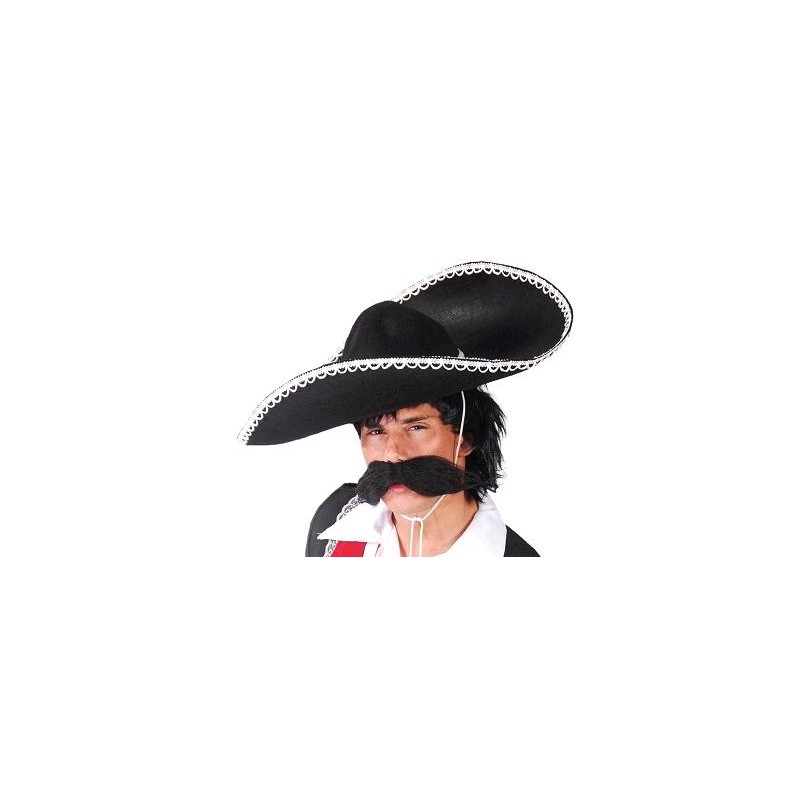 Sombrero Mejicano Mariachi Negro