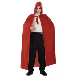 CAPA ROJA CON CAPUCHA