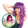 PELUCA VIOLETA MECHAS FLEQUILLO